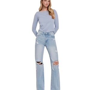 NWT Vervet by Flying Monkey 90’s Vintage Super High Rise Flare Jeans
